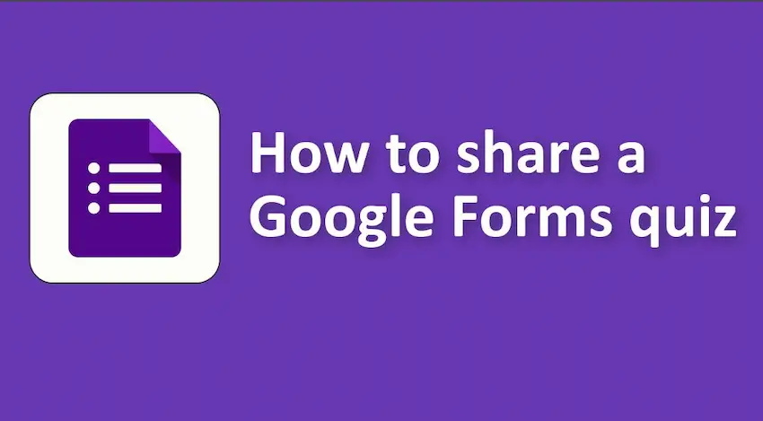 Comment partager un quiz Google Forms en ligne